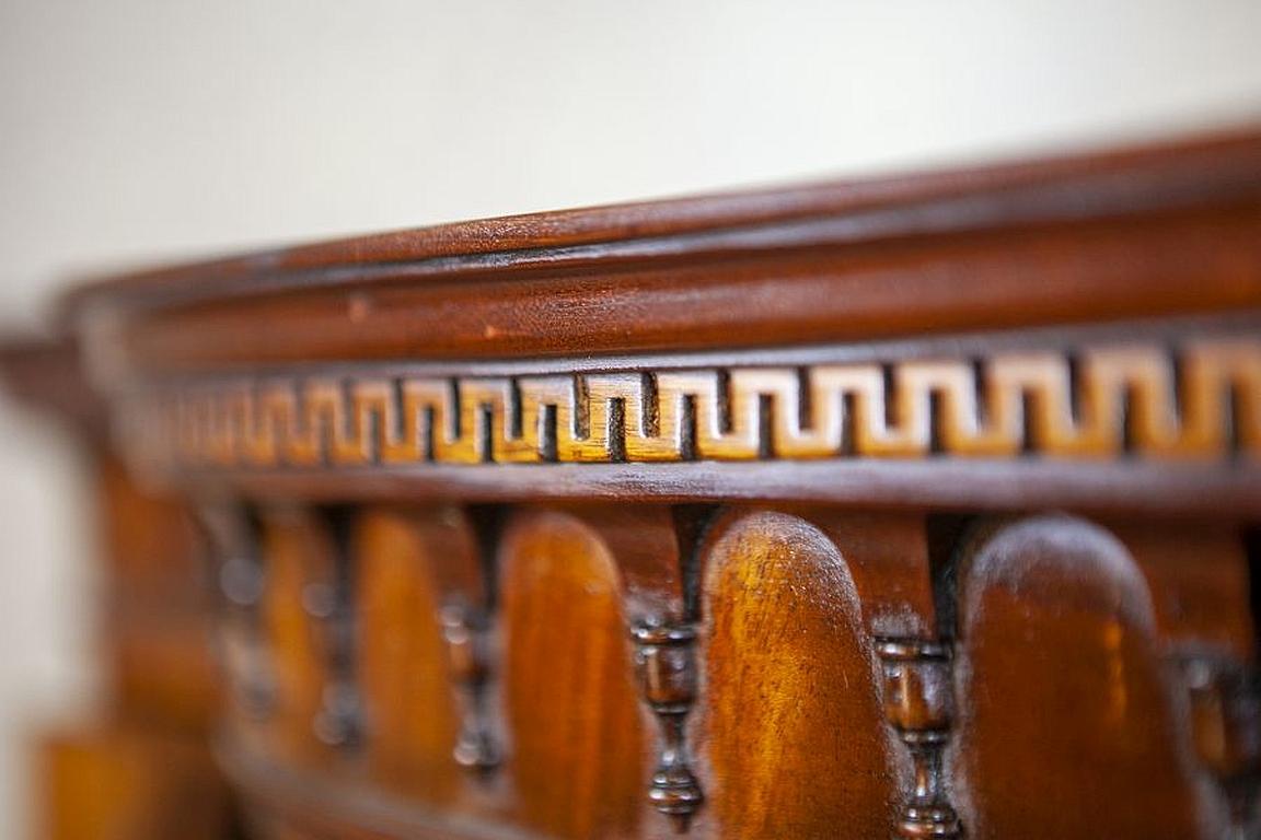 Chiffonier / Dresser from the Mid-19th Century Finished with Shellac For Sale 4