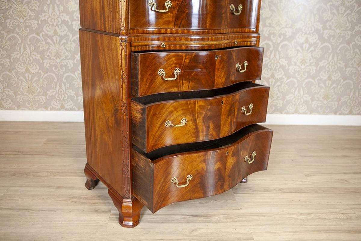Chiffonier/Dresser in Brown, Late 19th Century For Sale 5