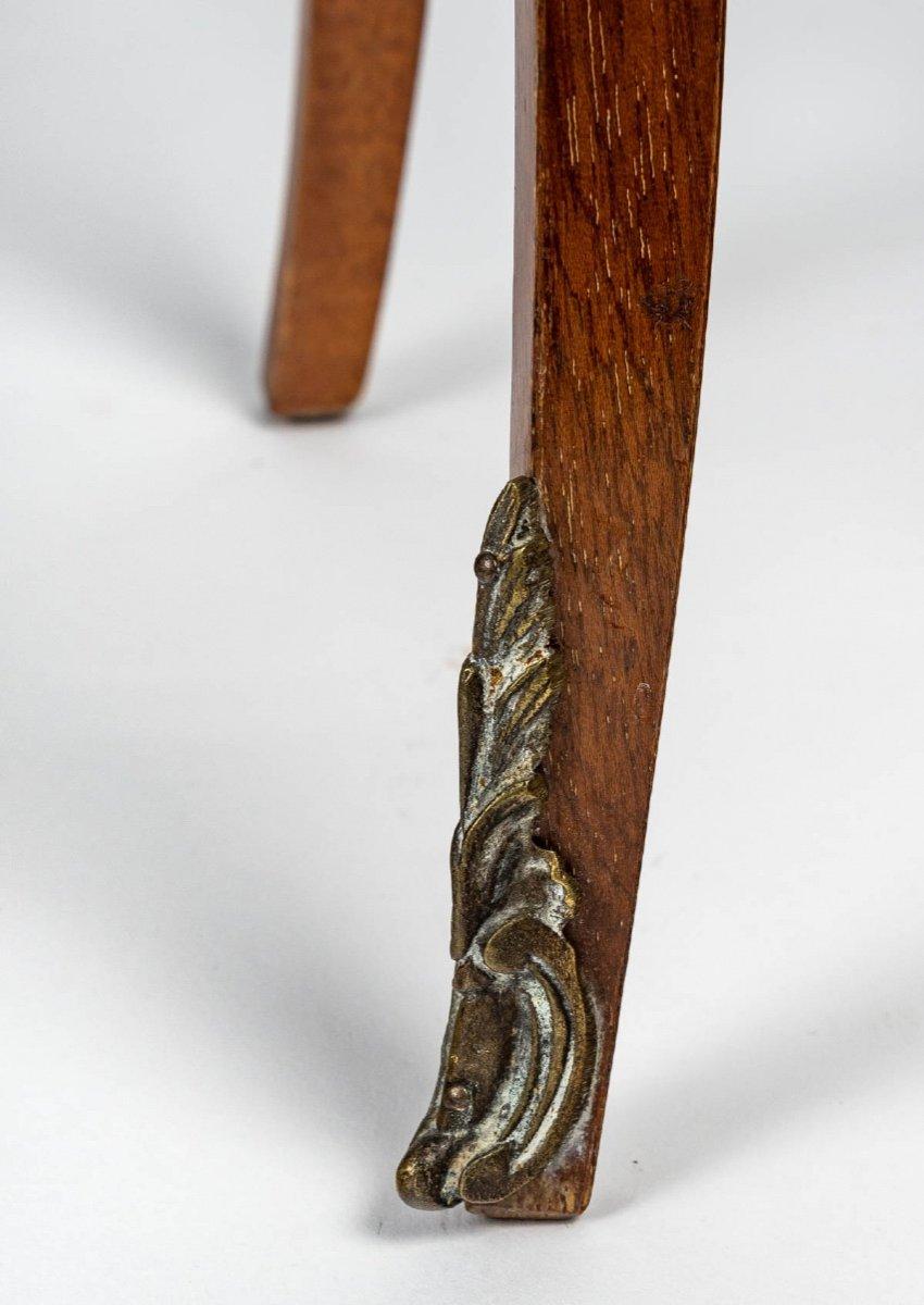 Chiffonniere, Schreibtisch aus Nussbaumholz, Louis XV.-Stil, Periode: 19. Jahrhundert (Walnuss) im Angebot