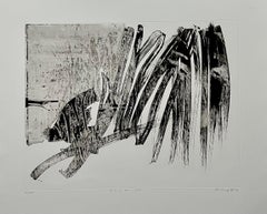 Abstract Expressionist Taiwanese Etching Chihung Yang Chinese Calligraphy Art
