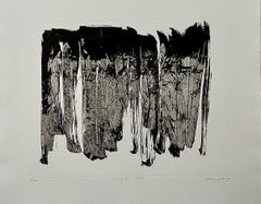 Chihung Yang - Abstract Expressionist Taiwanese Etching Chihung Yang Chinese Calligraphy Art Abstract Expressionist Taiwanese Etching Chihung Yang Chinese Calligraphy Art