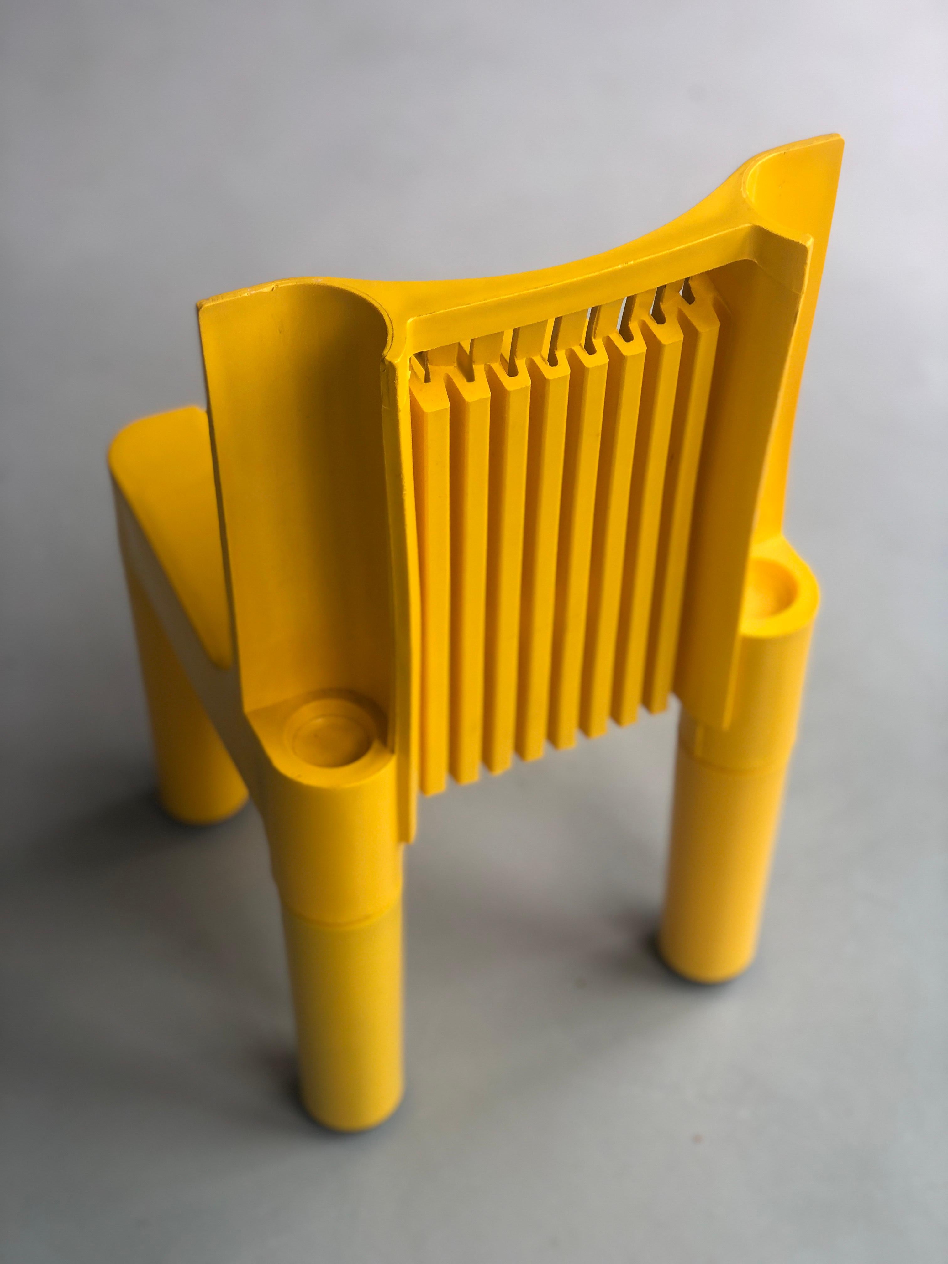Mid-Century Modern Child chair K 1340 (later 4999) Kartell Marco Zanuso / Richard Sapper 1964 For Sale