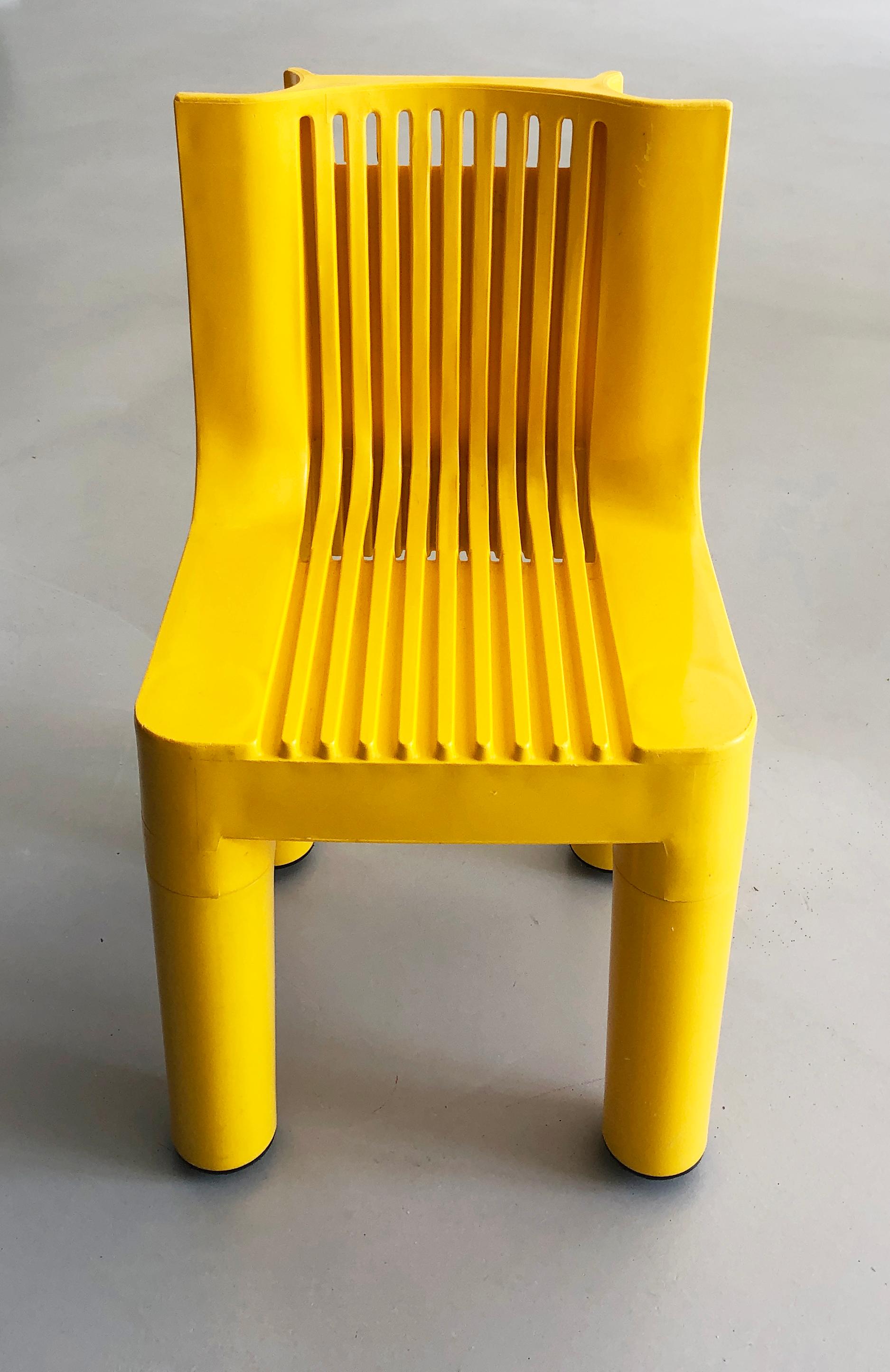 Plastic Child chair K 1340 (later 4999) Kartell Marco Zanuso / Richard Sapper 1964 For Sale