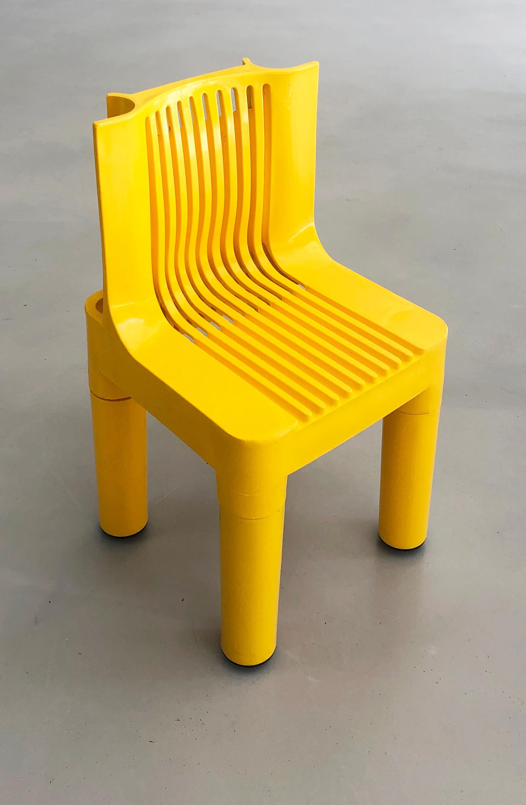 Child chair K 1340 (later 4999) Kartell Marco Zanuso / Richard Sapper 1964 For Sale 1