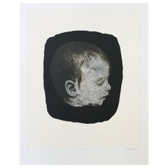 
Child Head
 by Walter Oltmann, Two Color Lithograph