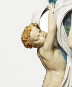 Child Holding a Cornet Vase, Manufactory of Sèvres, Jean-Denis Larue, 1863