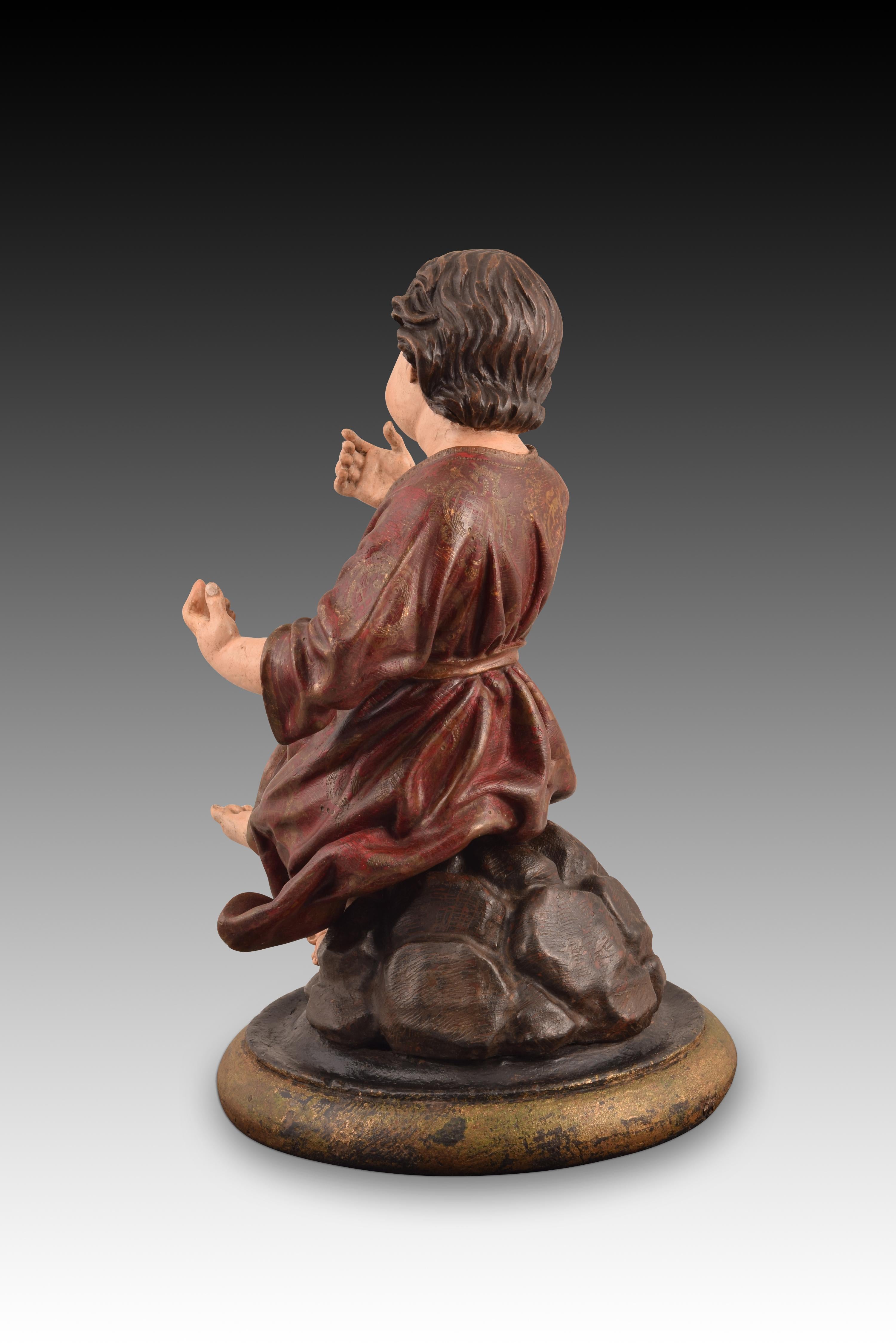 Rococo Child Jesus of the Passion. Wood. Andalusian School, Spain, 18th century.
