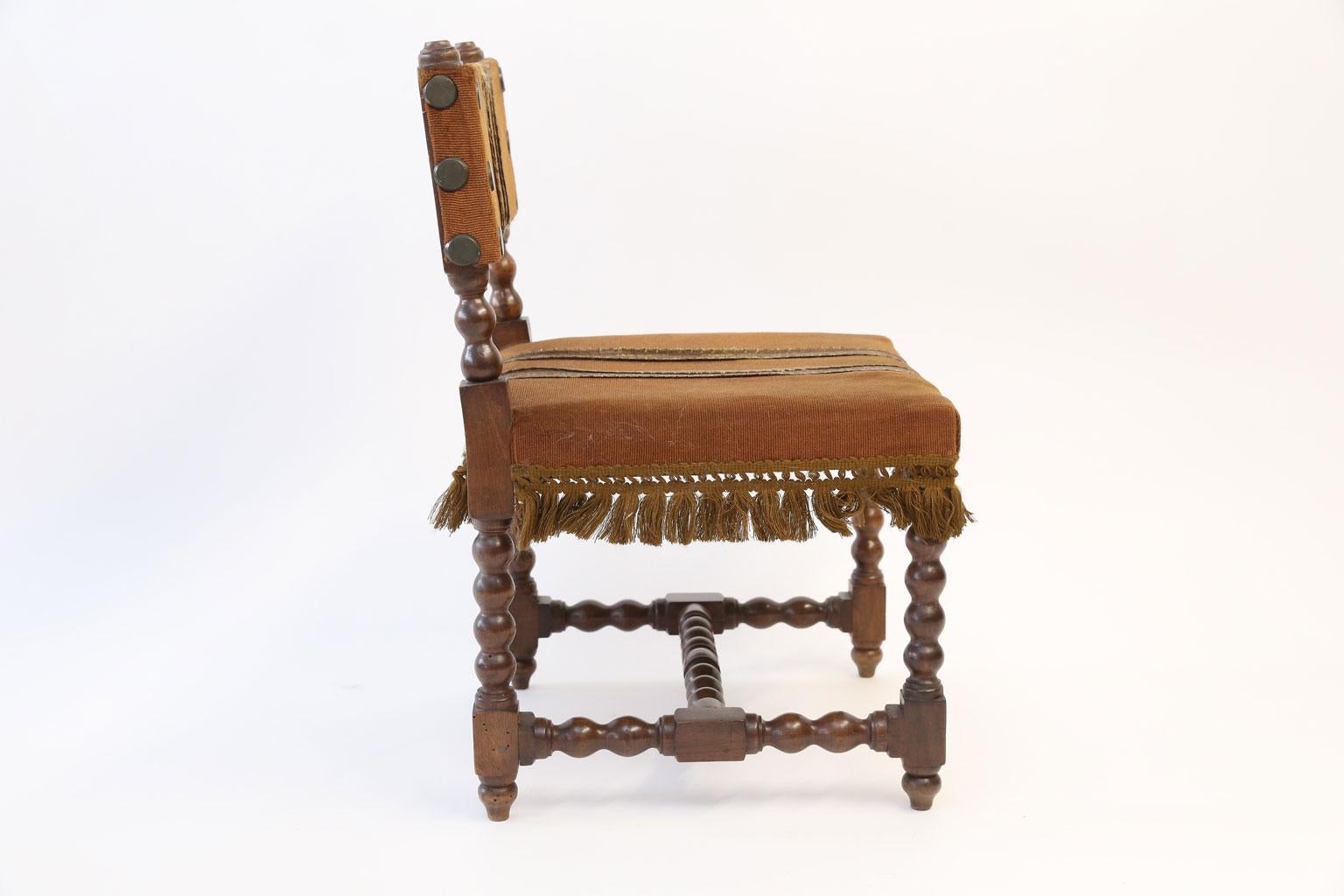 Louis XIII Child-Size French Chair