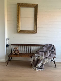Child-Sized Deacons' Bench / Wooden sofa (20th-Century, Rare Find)