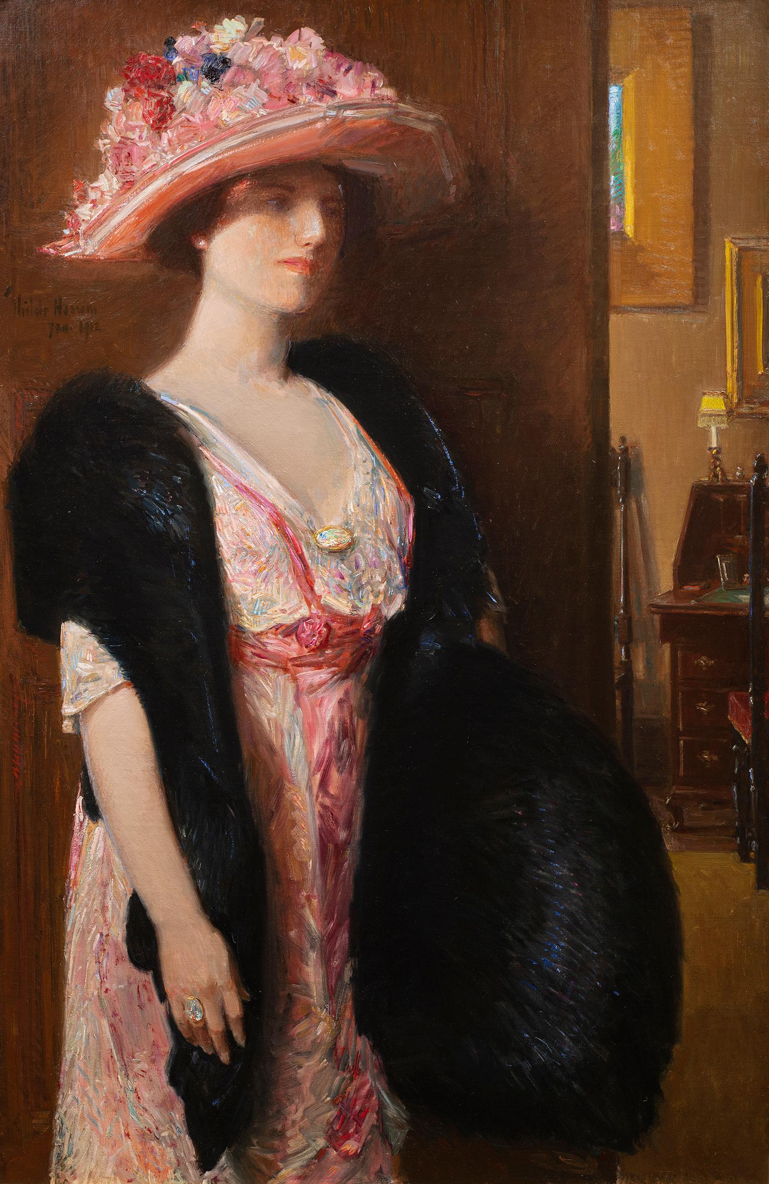 Fire Opals (Lady in Furs: Portrait of Mrs. Searls)