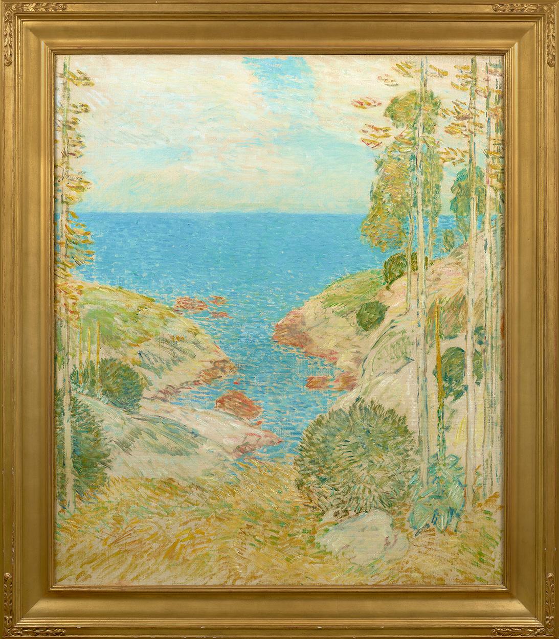 Marine View, Isles of Shoals - Painting by Childe Hassam