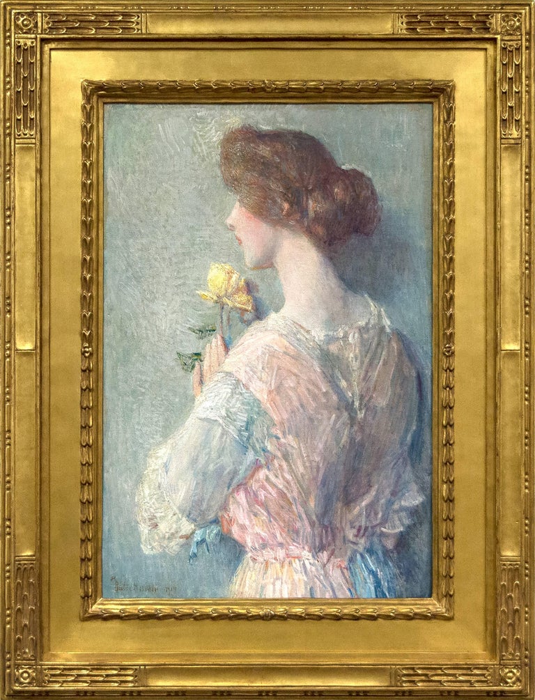 Childe Hassam - The English Girl, Painting For Sale at 1stdibs