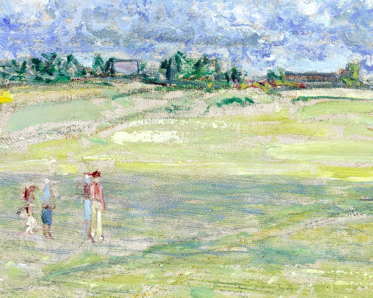 The Golf Links - Impressionist Painting by Childe Hassam