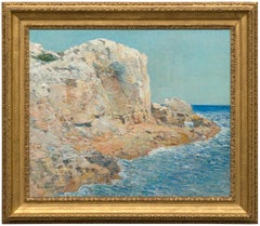The Isles of Shoals - Impressionist Oil on Canvas Painting, 1908