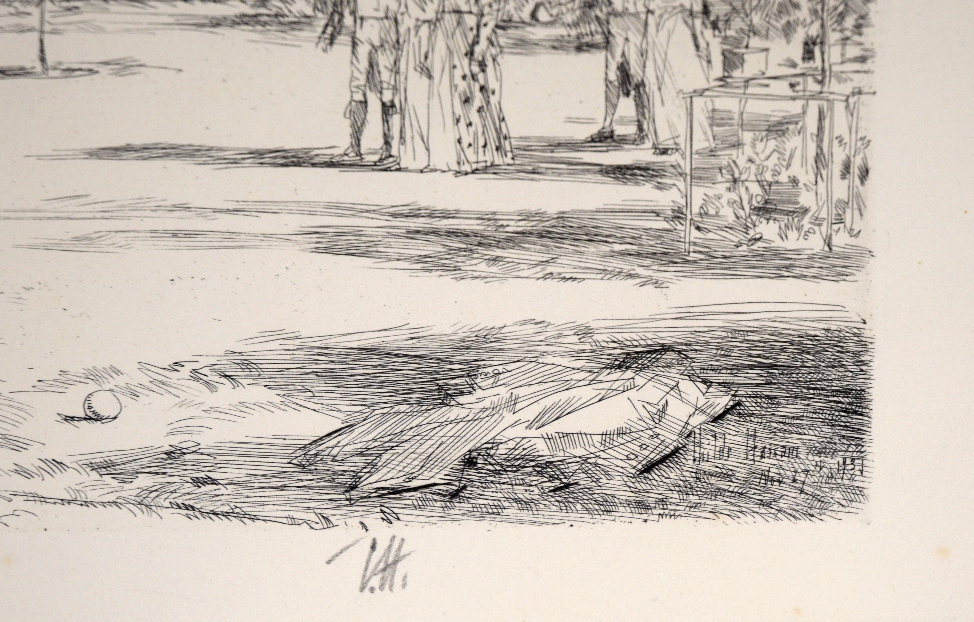 Bowling on the Green (from the Bicentennial Pageant of George Washington) For Sale 1