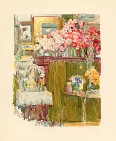 Chromolithograph after Childe Hassam