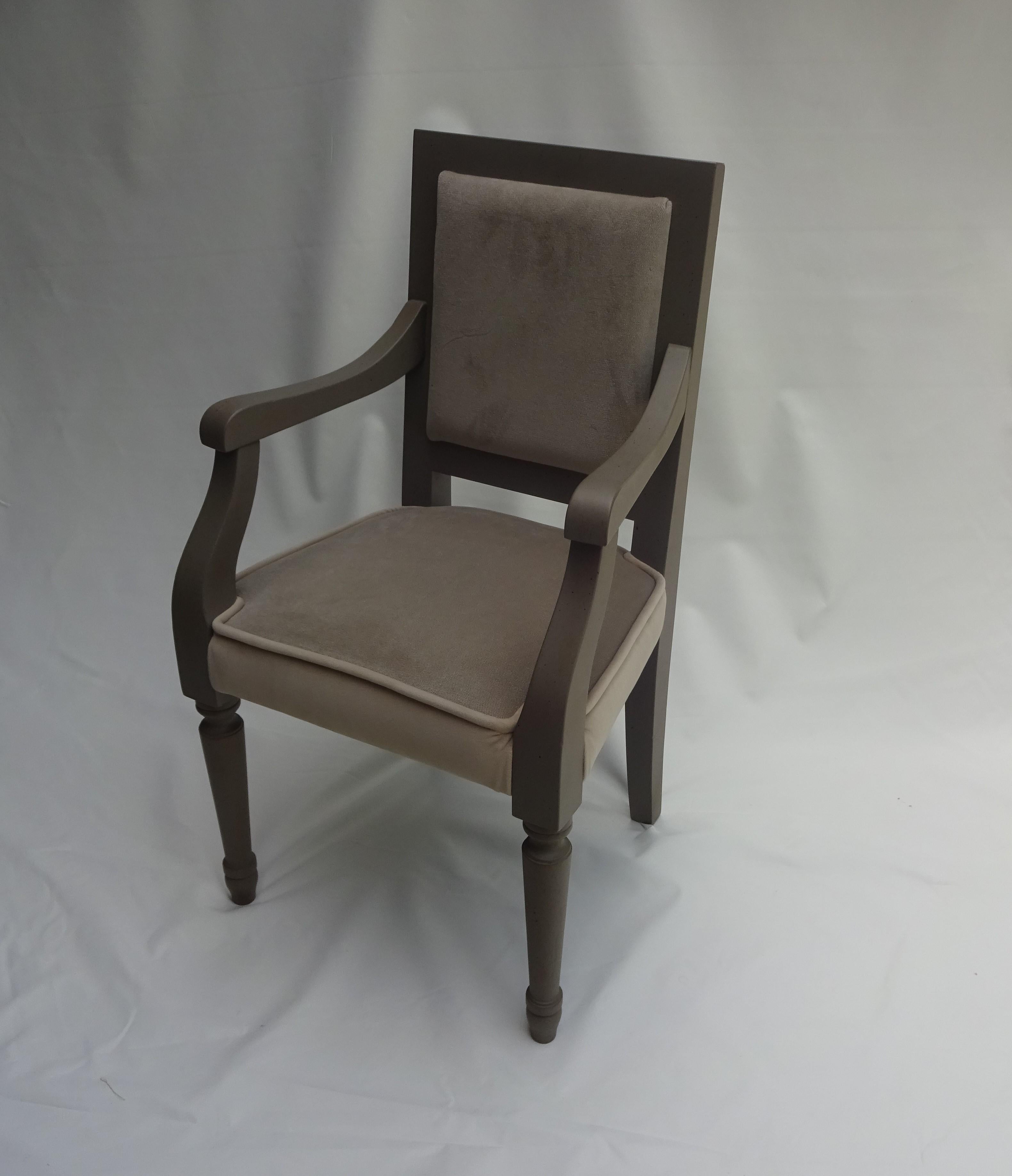 Child armchair - exclusive model - made in France by true Artisans in the traditional way with 