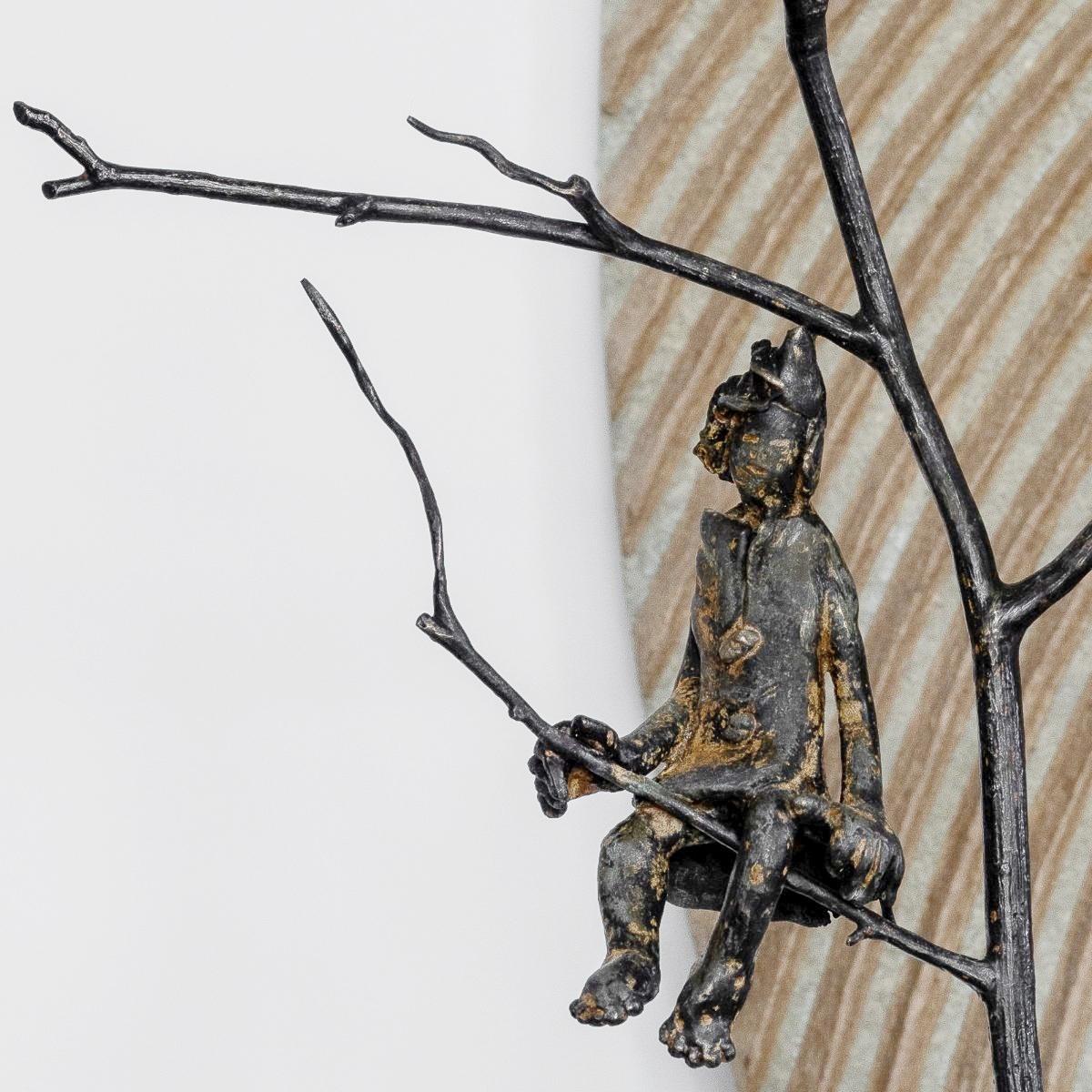 Niños Escultura de Bronce Hecho a mano en venta