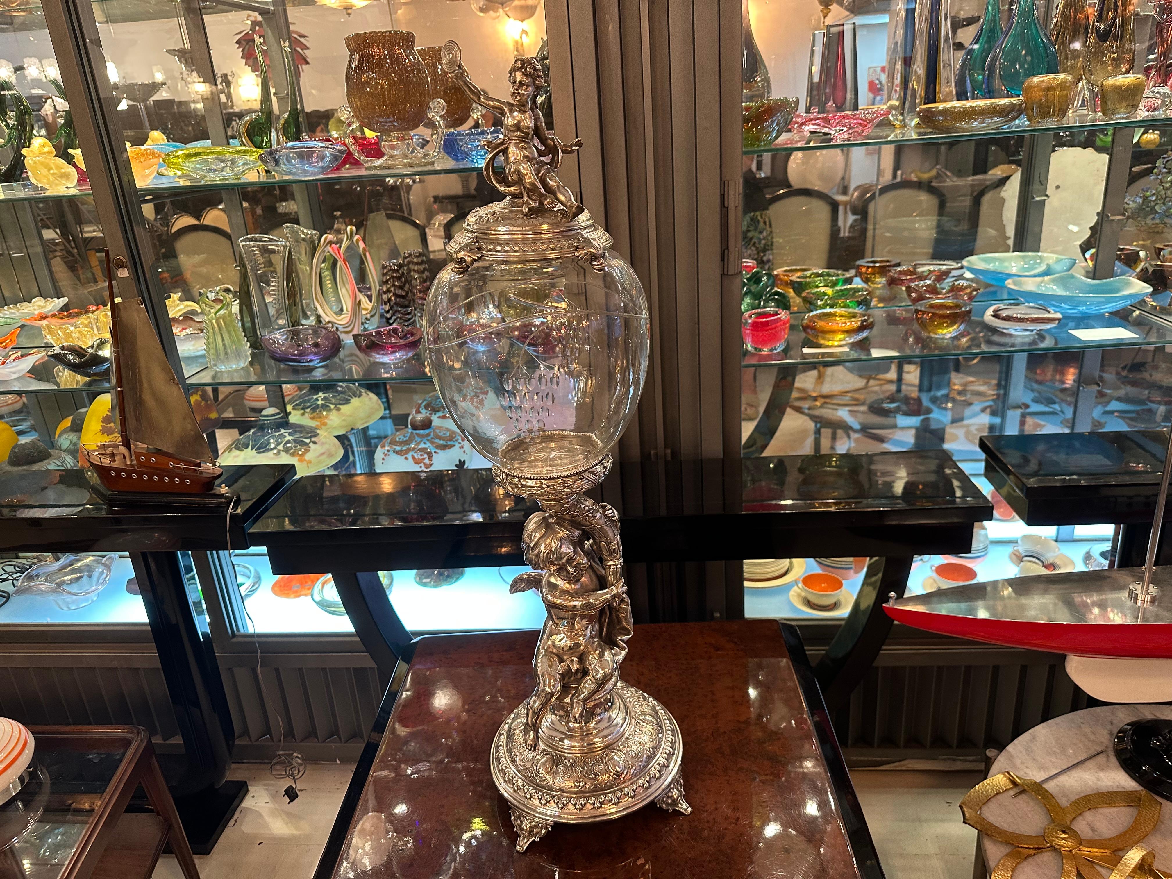 Centrotavola per bambini,  Jugendstil, Art Nouveau, Liberty, Tedesco, 1900, WMF in vendita 2