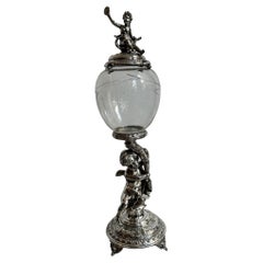 Centrotavola per bambini,  Jugendstil, Art Nouveau, Liberty, Tedesco, 1900, WMF
