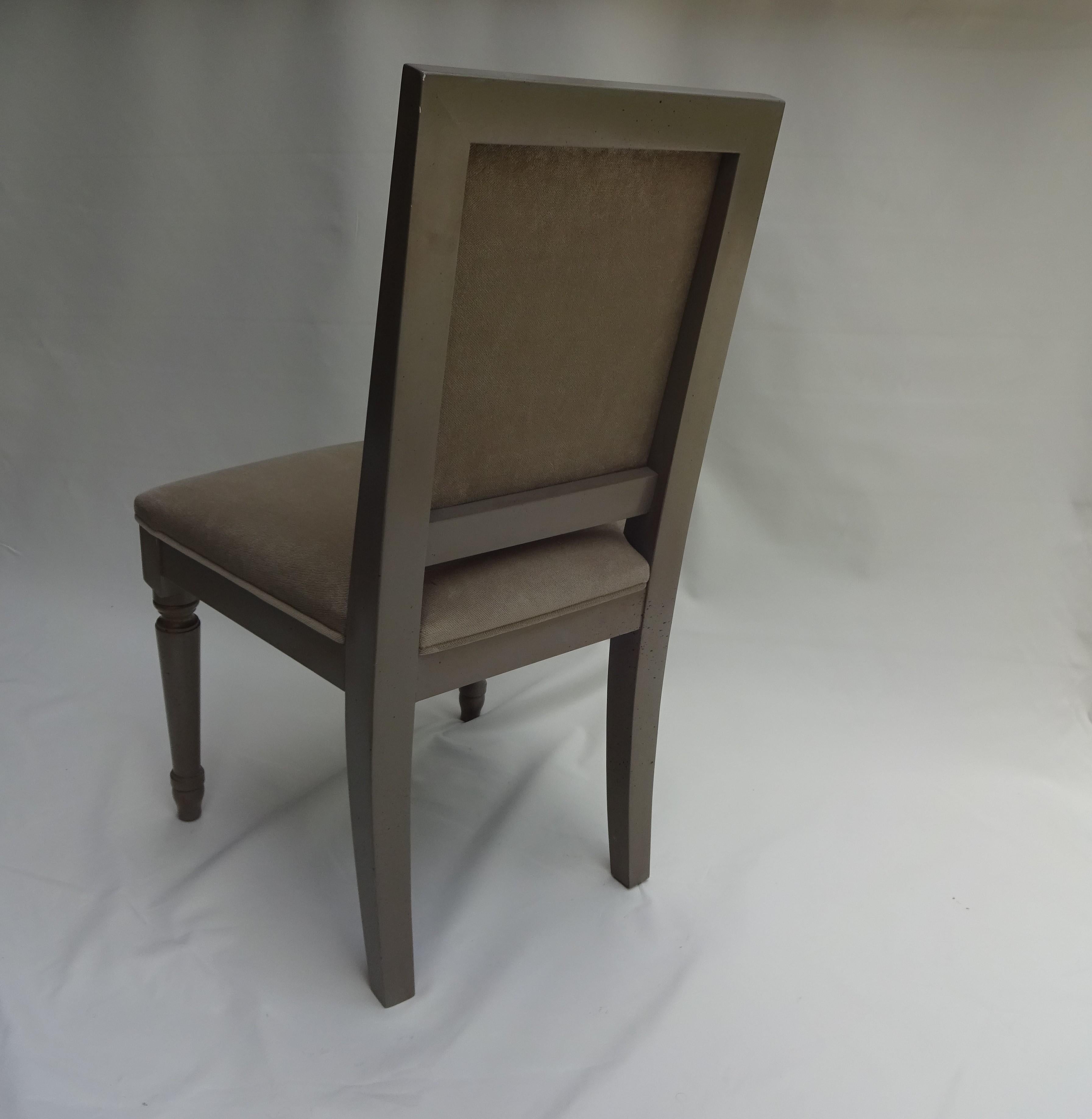 French Children Chair Upholstered For Sale