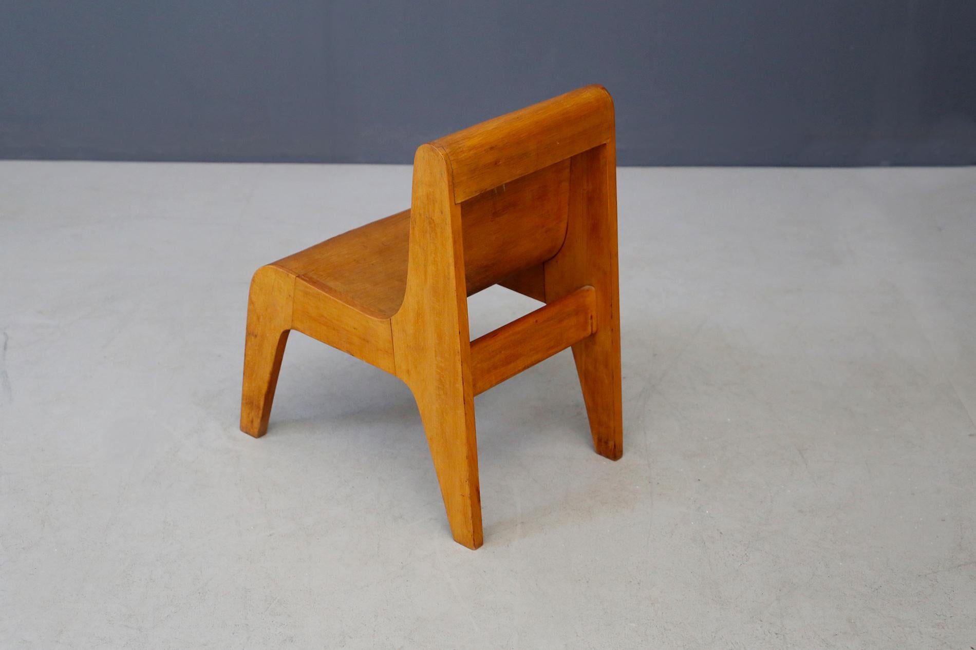 Children Italian Chair Prototype by Pierluigi Ghianda, 1960s In Good Condition In Milano, IT