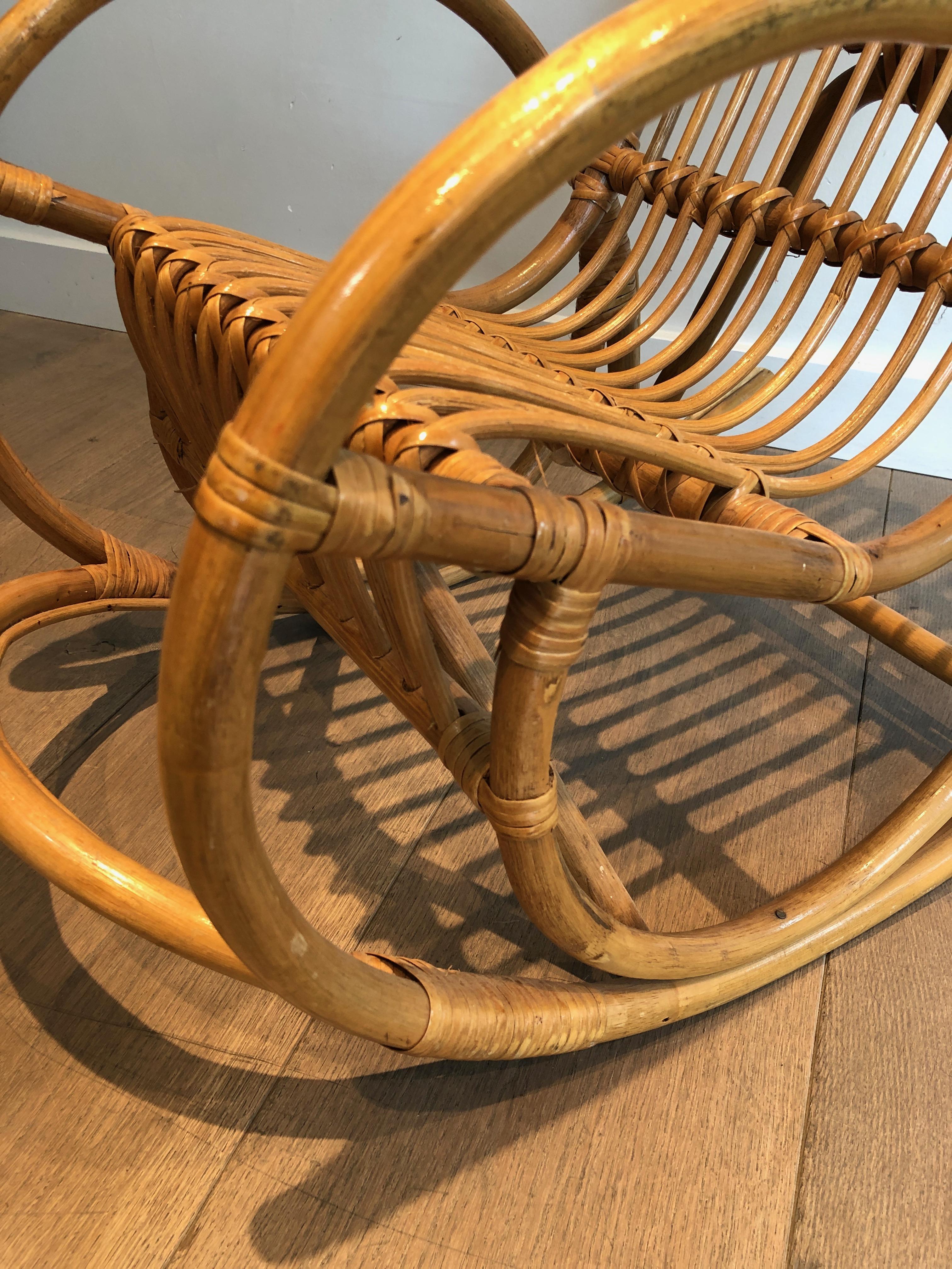 Children Rattan Rocking Chair For Sale 12