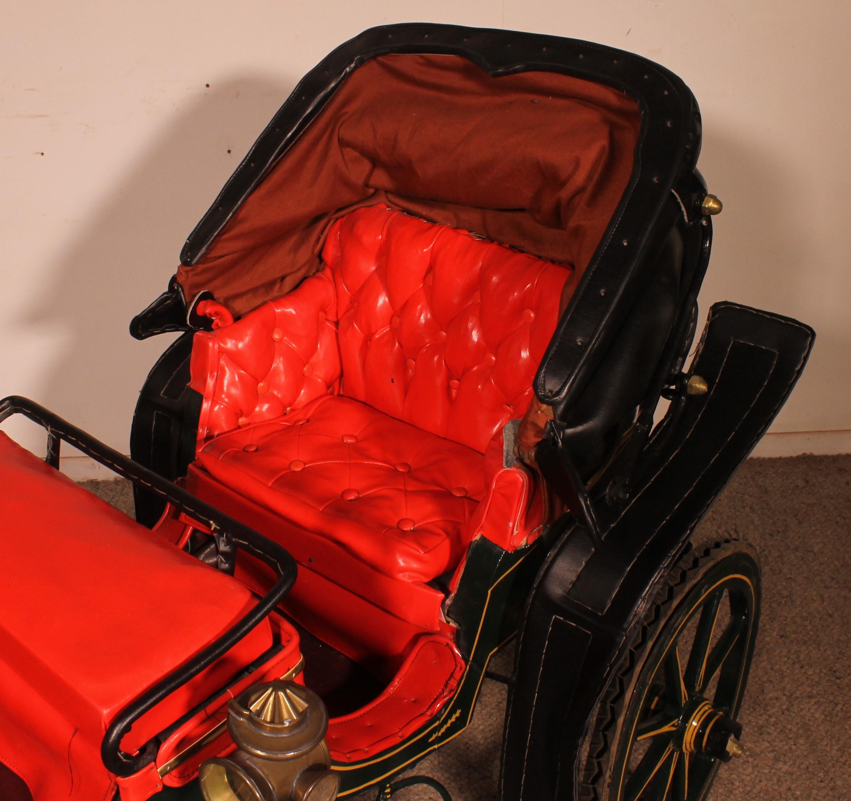 Children's Carriage Replica Of A Milord Carriage In Good Condition For Sale In Brussels, Brussels