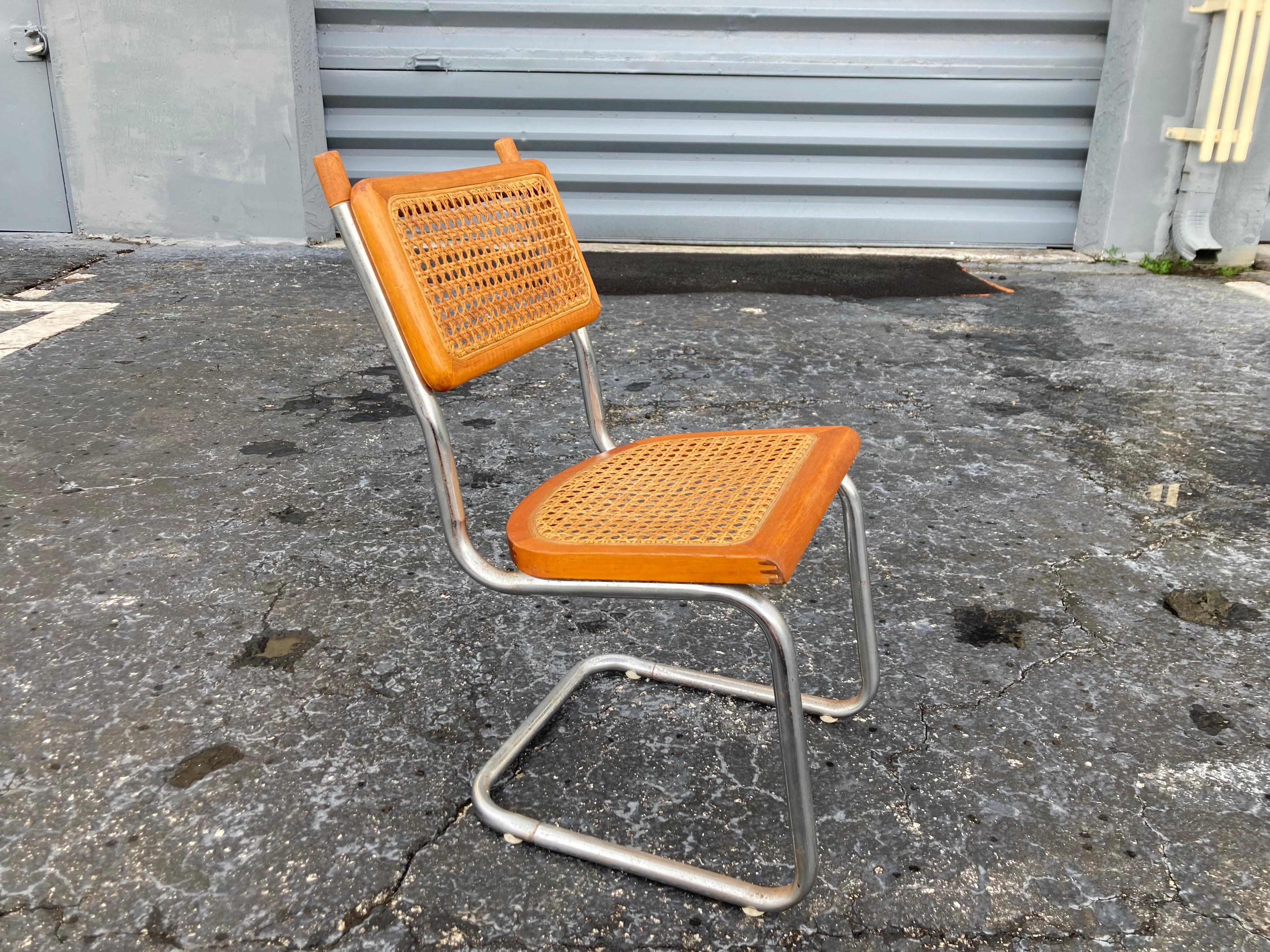 Children’s Chair Bauhaus Breuer Cesca Chair In Good Condition For Sale In Miami, FL