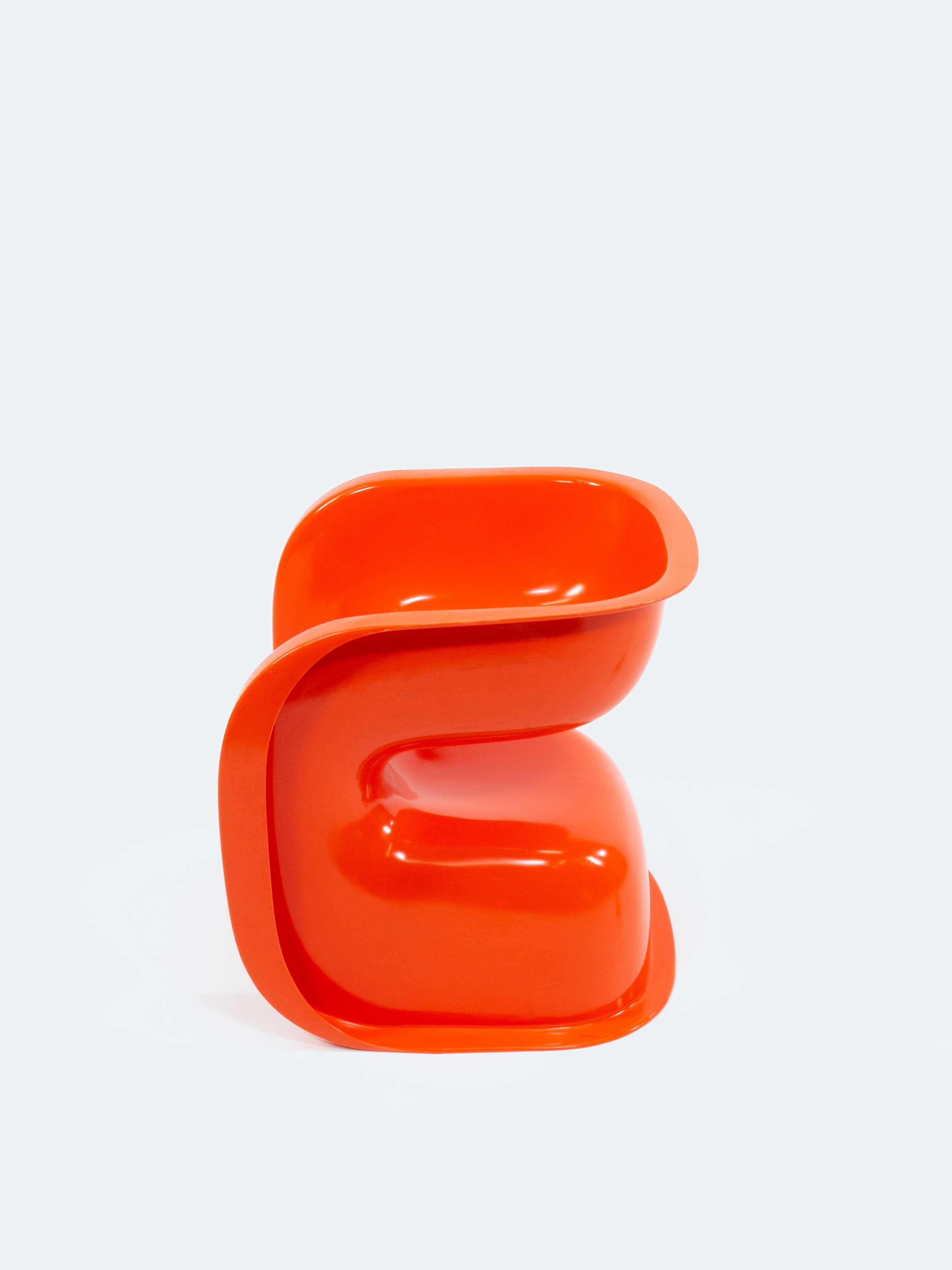 Space Age Children's Chair by Peter Hiort-Lorenzen for Cado, around 1970 For Sale