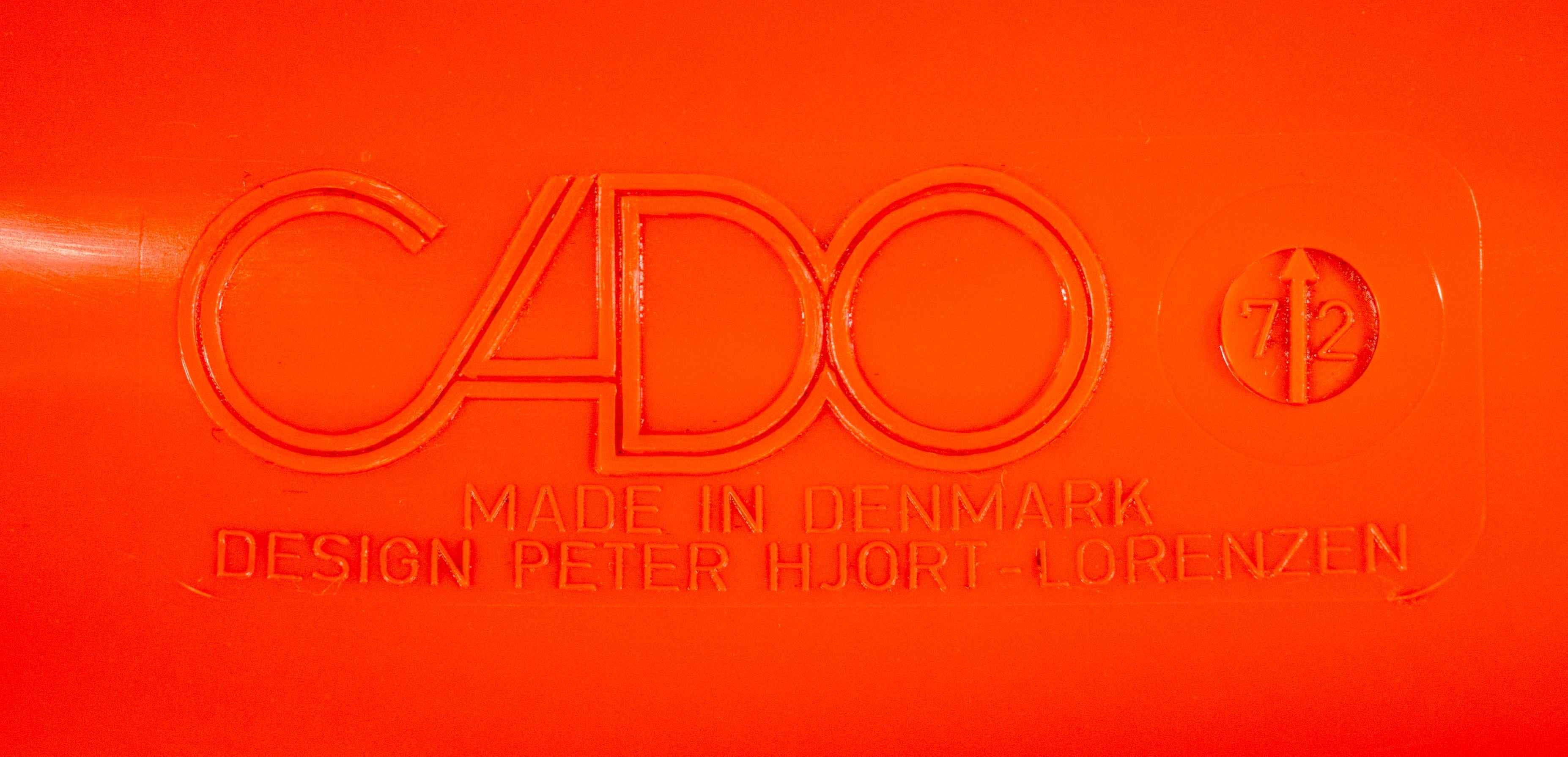 Plastic Children's Chair by Peter Hiort-Lorenzen for Cado, around 1970 For Sale
