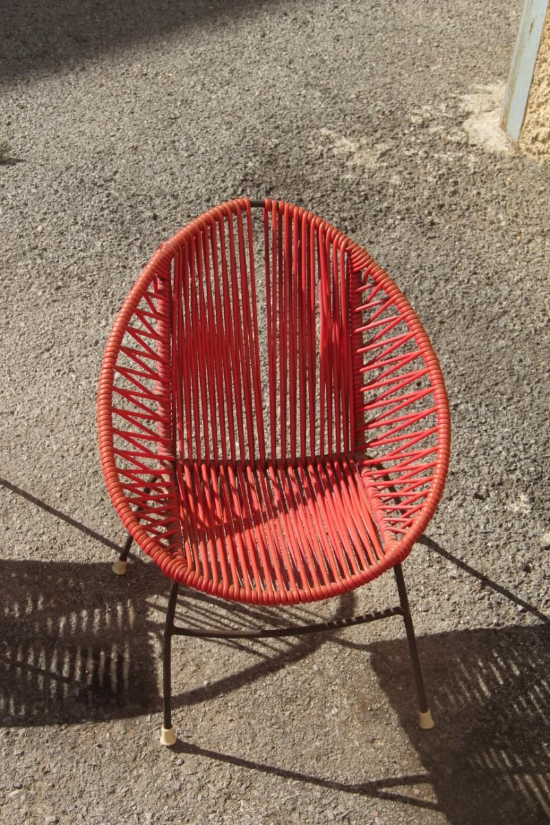 Children's Chairs Italian Design Iron Plastic Multi-Color RIMA For Sale 4