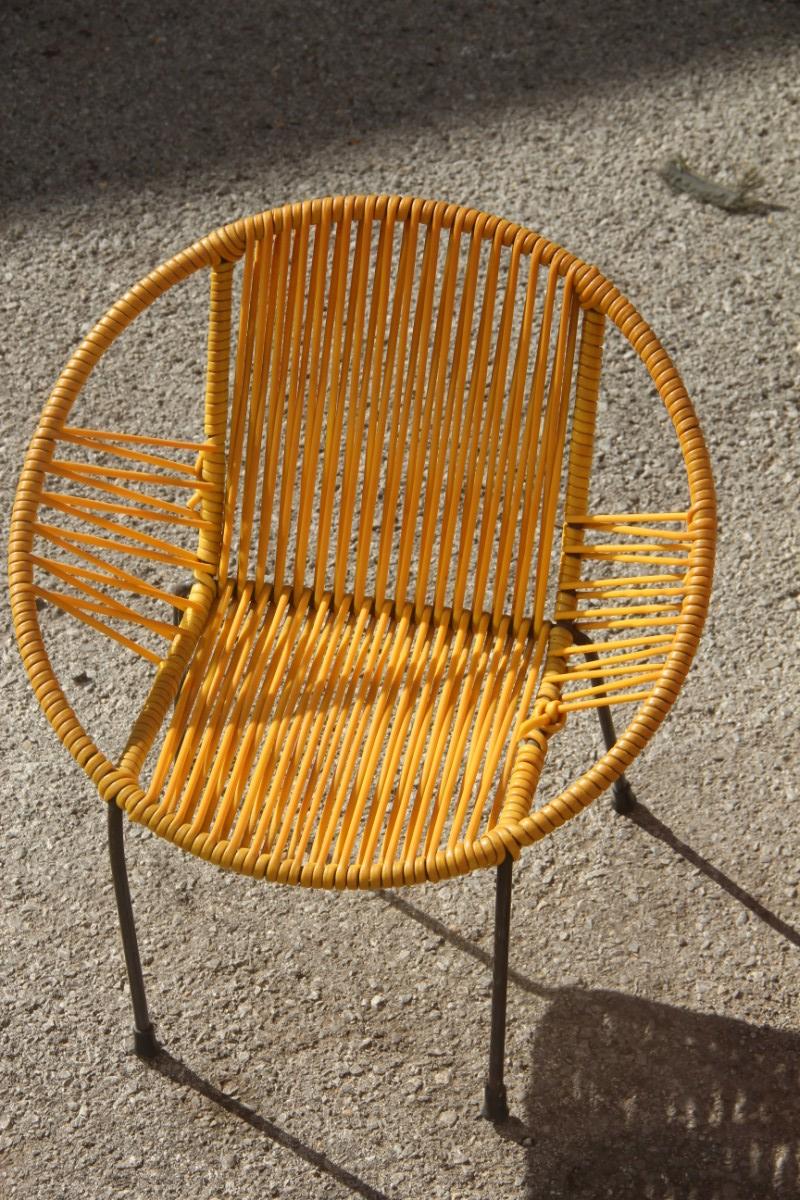 Children's Chairs Italian Design Iron Plastic Multi-Color RIMA For Sale 5
