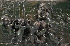 Children's dance with the god Pan. Bronze. Following models by Lucas Faydherbe.