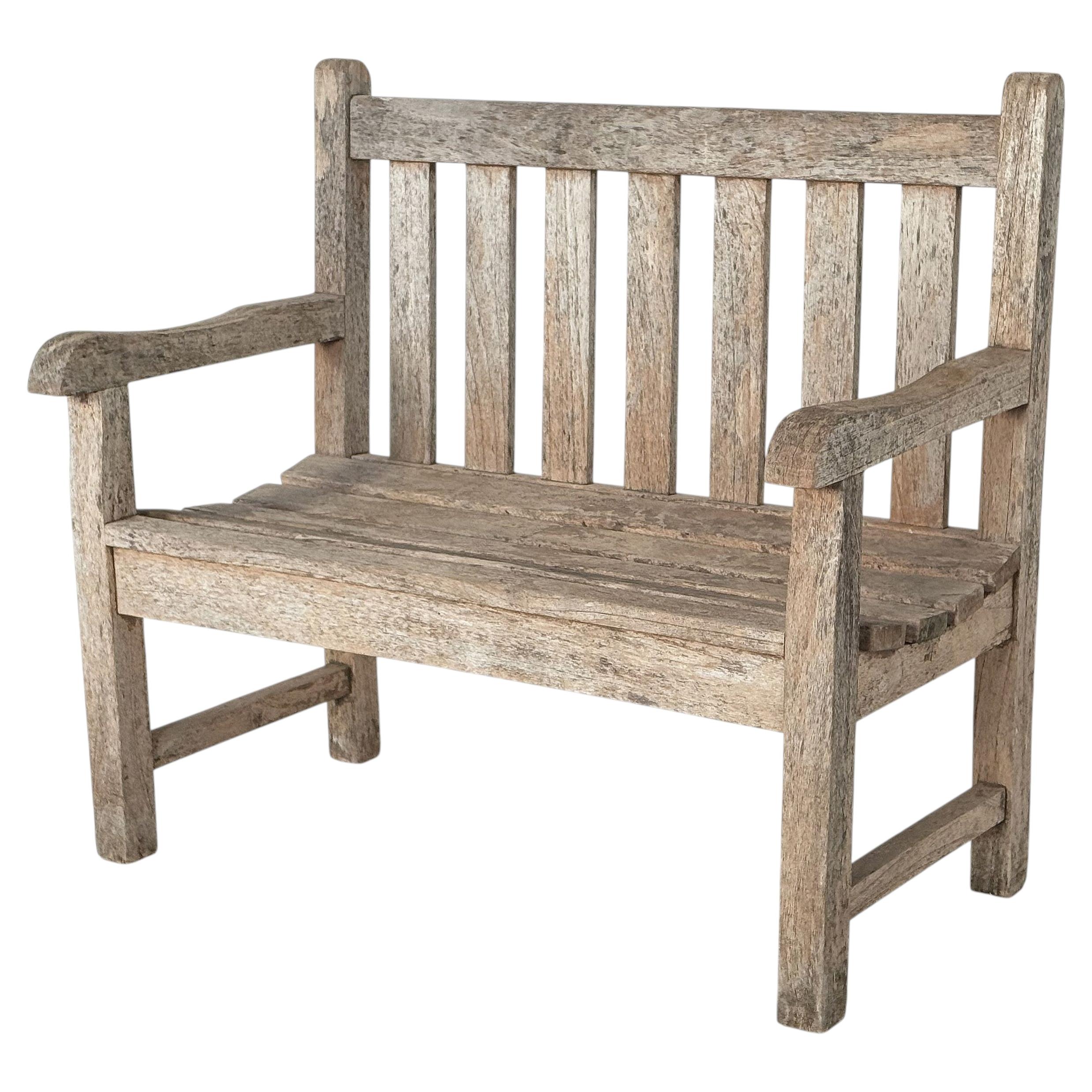 Children's Garden Bench or Seat of Teak from England