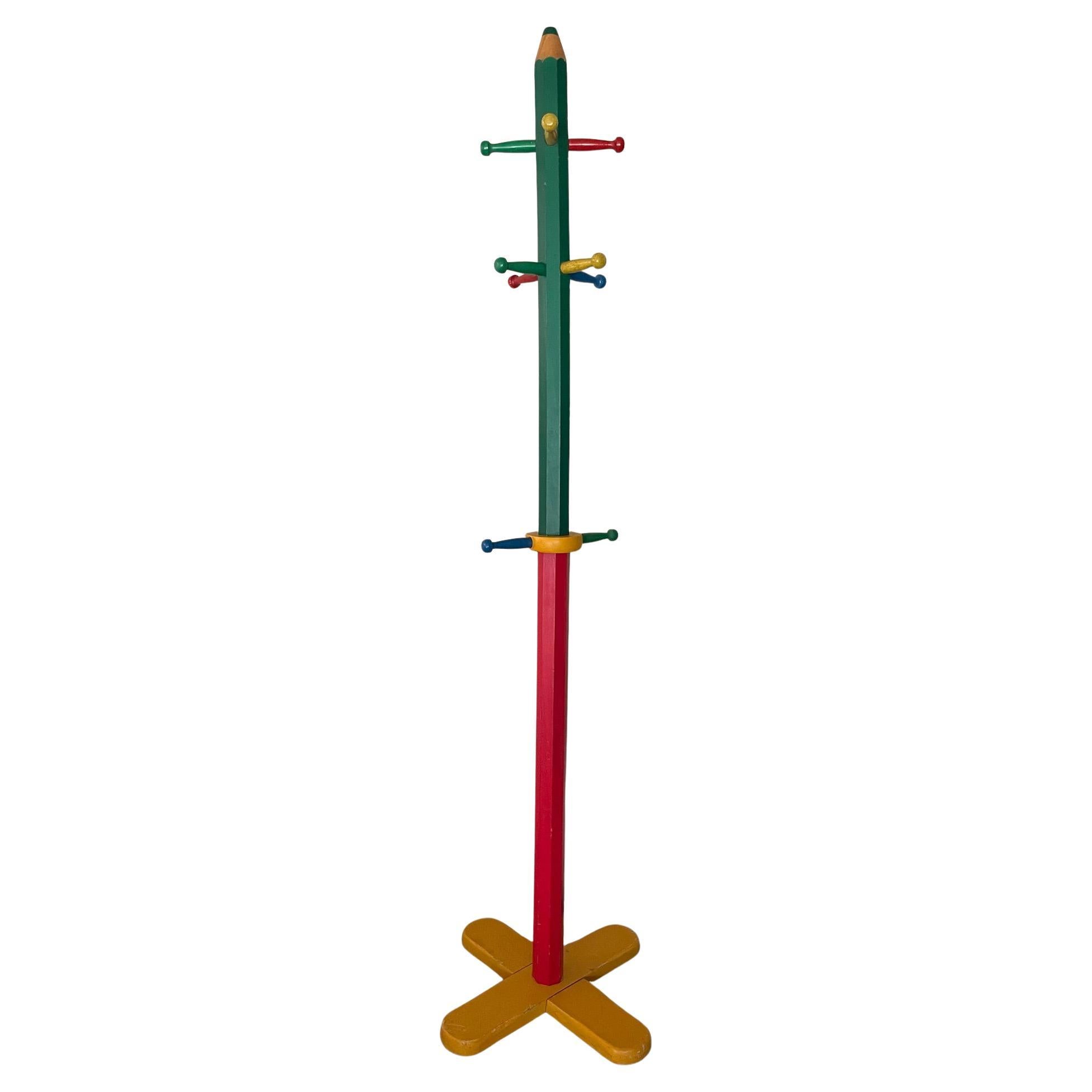 Children's pencil coat hanger by Pierre Sala For Sale