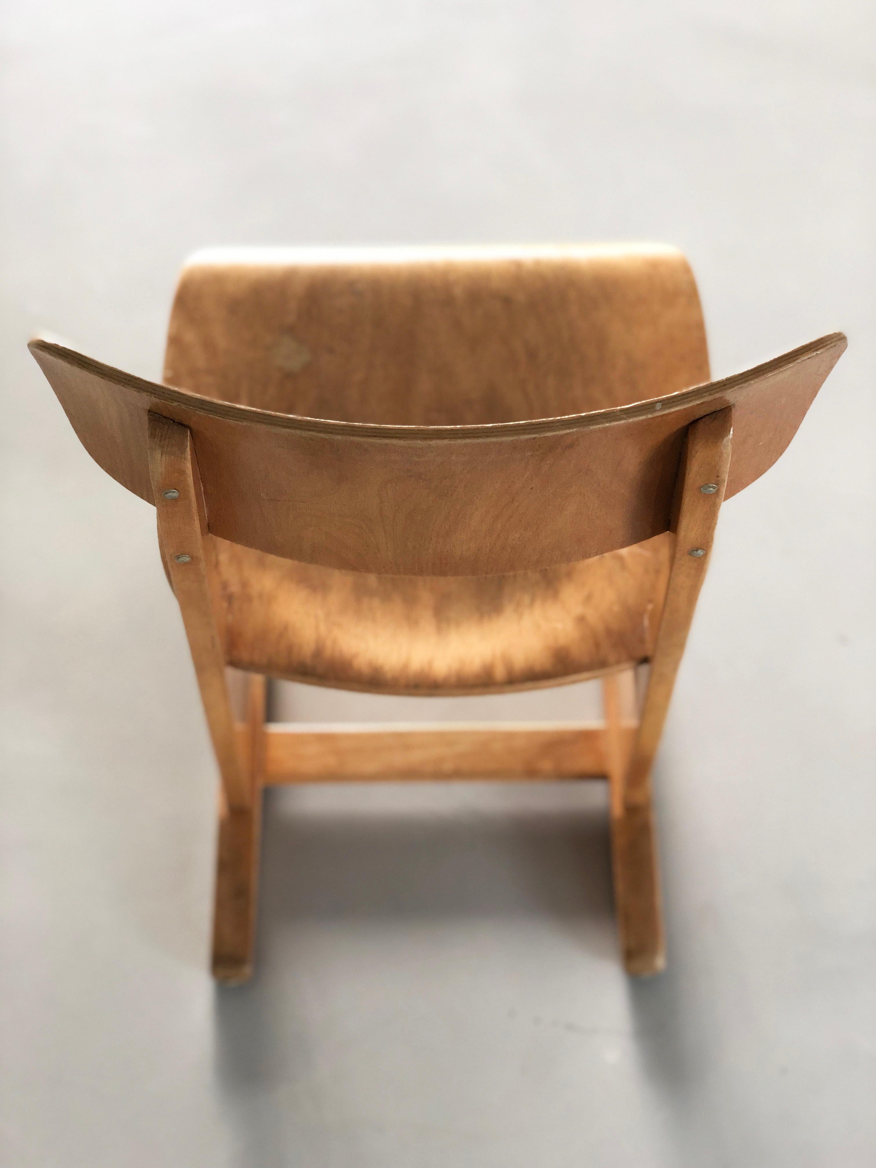 Children's School Chair by Karl Nothhelfer for Casala 1969 For Sale 7