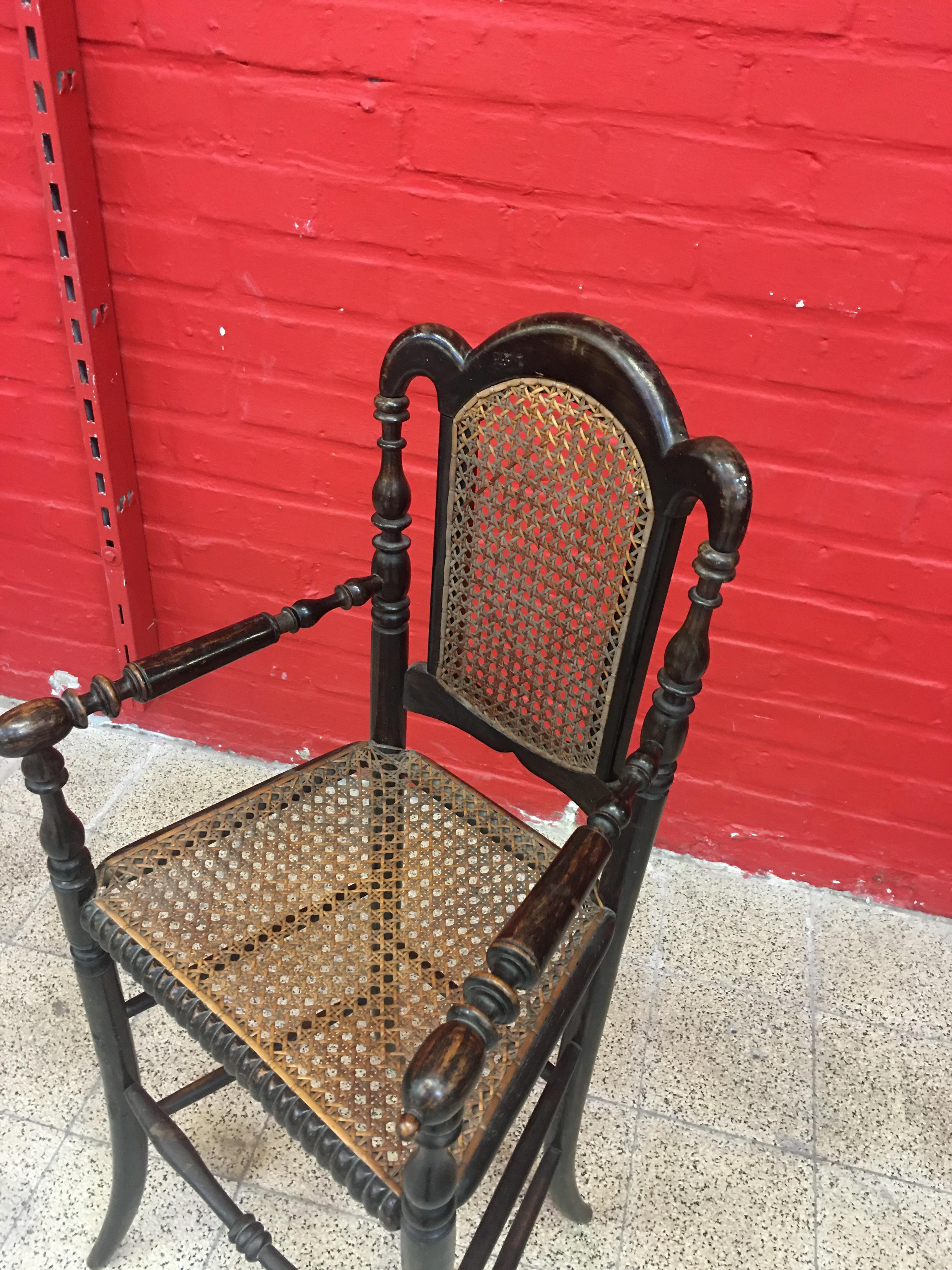 Austrian Children's Stool in the Style of Thonet, circa 1880 For Sale