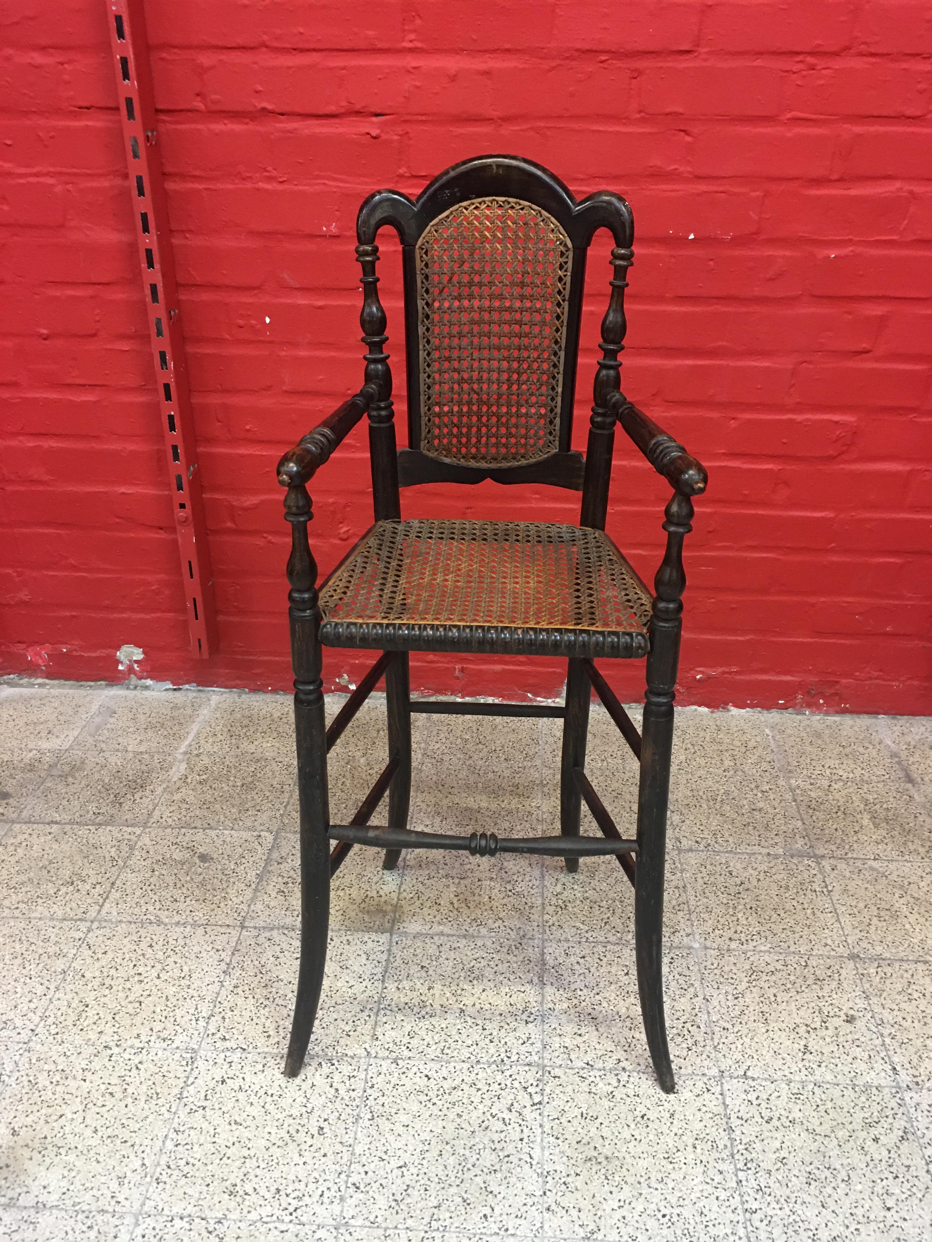 Children's Stool in the Style of Thonet, circa 1880 In Good Condition For Sale In Saint-Ouen, FR