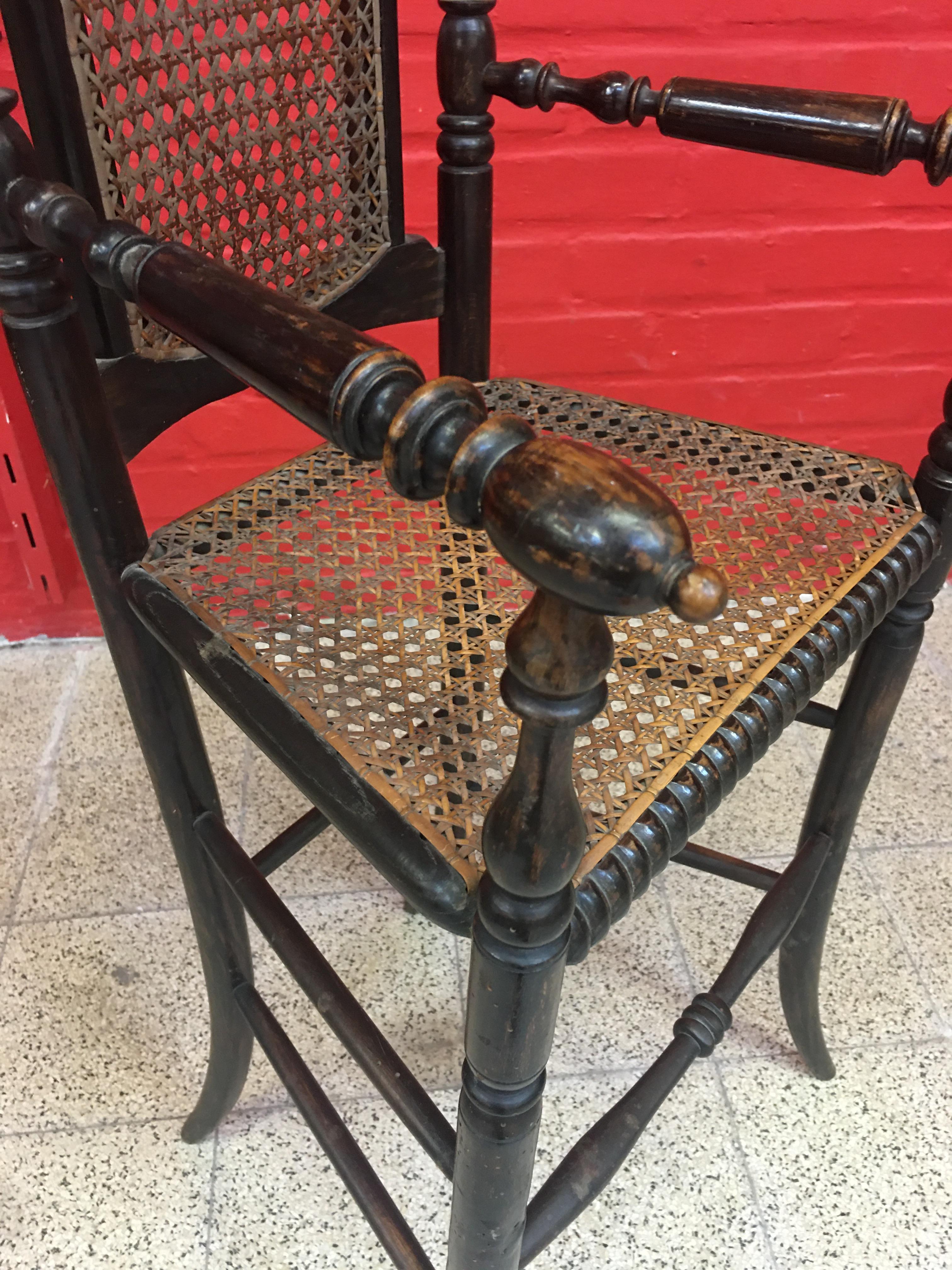 Children's Stool in the Style of Thonet, circa 1880 For Sale 2