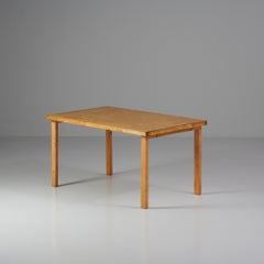 War Time Table, Alvar Aalto, Oy Huonekalu- ja Rakennustyötehdas Ab, 1940s