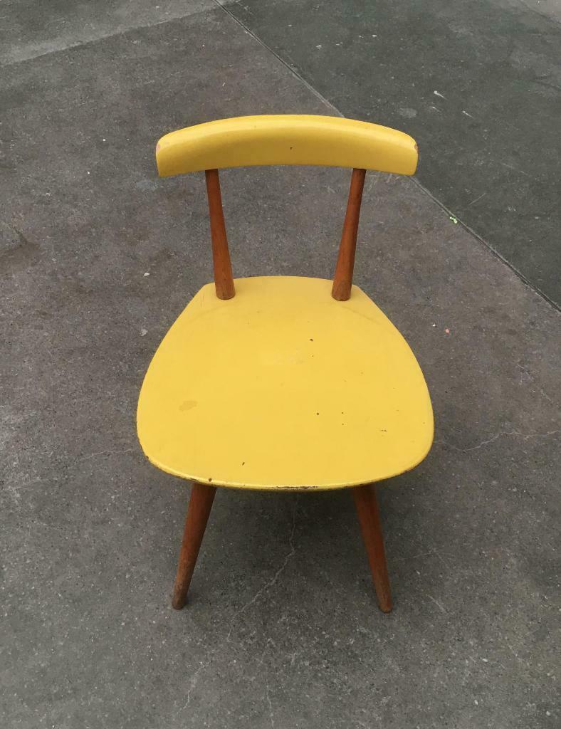 Ensemble table et chaises pour enfants par Karla Drabsch pour Kleid & Raum, années 1950, lot de 5 en vente 4