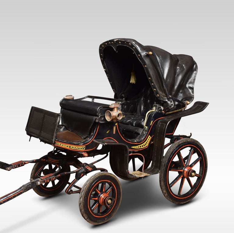 Childs Barouche Toy Carriage For Sale at 1stDibs