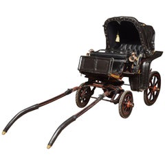 Childs Barouche Toy Carriage