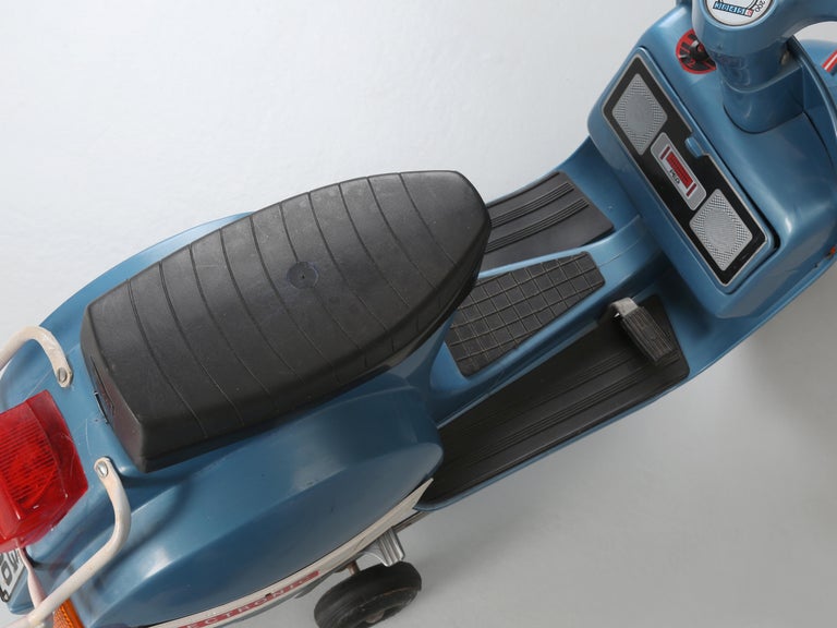 Child's Battery Operated Vespa Scooter Made in Italy by Peg Perego for Ages 3Up For Sale at 1stDibs