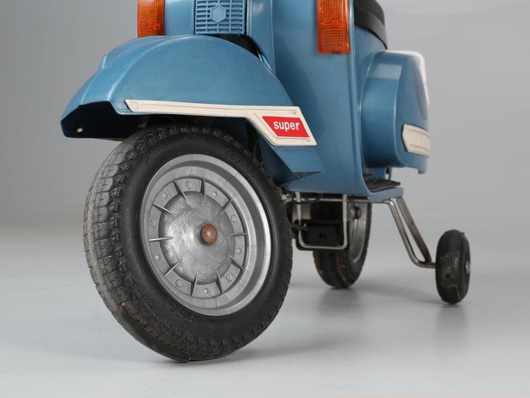 Child's Battery Operated Vespa Scooter Made in Italy by Peg Perego for Ages 3Up For Sale at 1stDibs