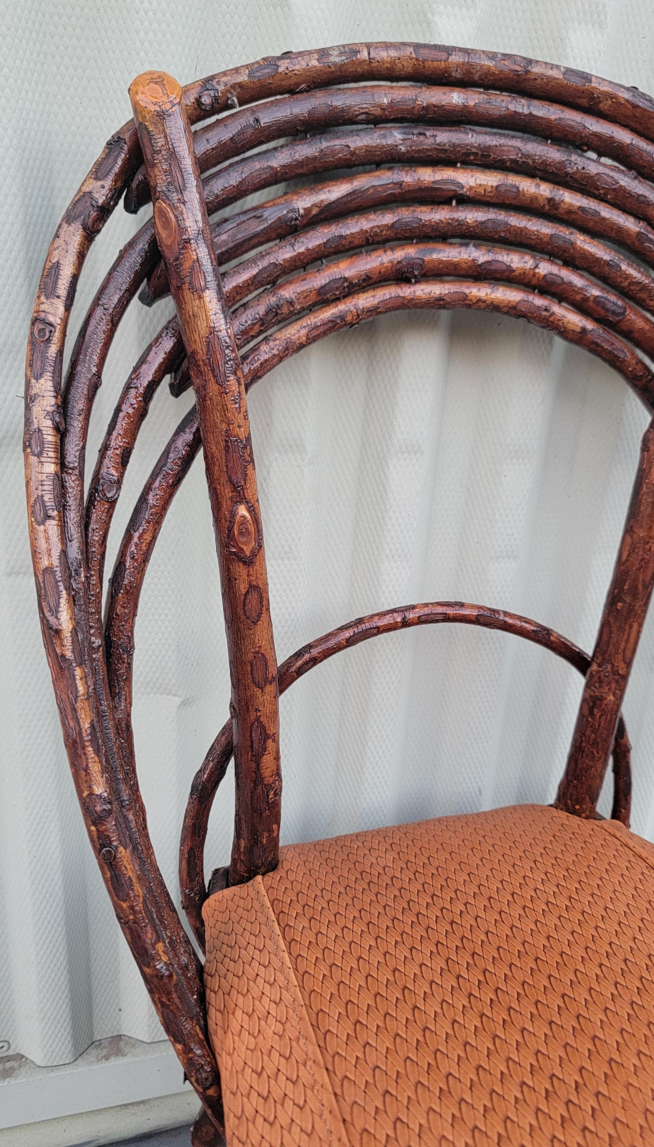 American Child's Bent Wood /Twig Wood Chair For Sale