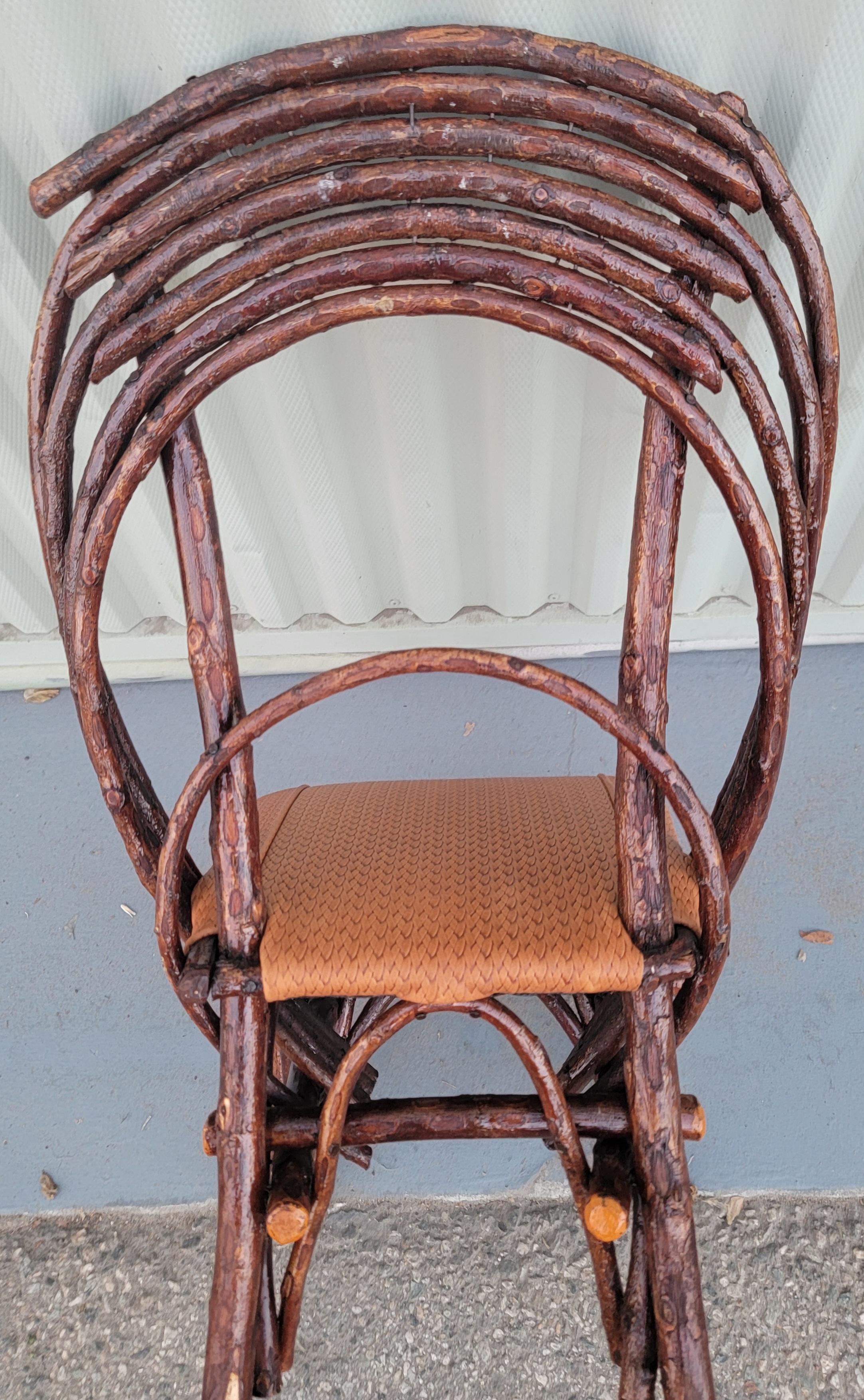 Bentwood Child's Bent Wood /Twig Wood Chair For Sale