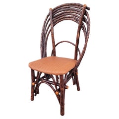 Child & Child's Bent Wood /Twig Wood Chair