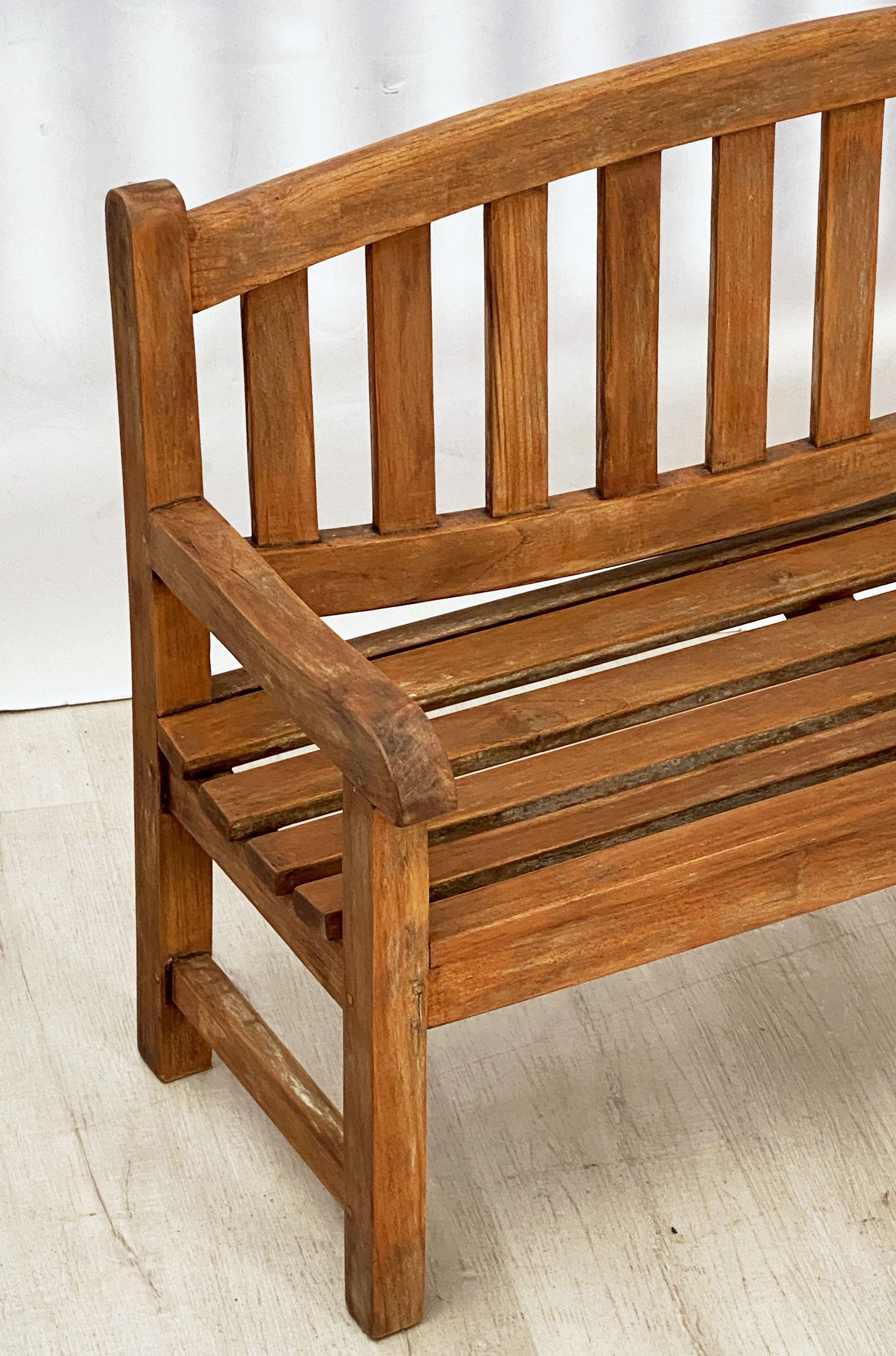 Child's Garden Bench of Teak from England 3